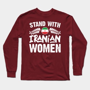 Stand with Iranian women Long Sleeve T-Shirt